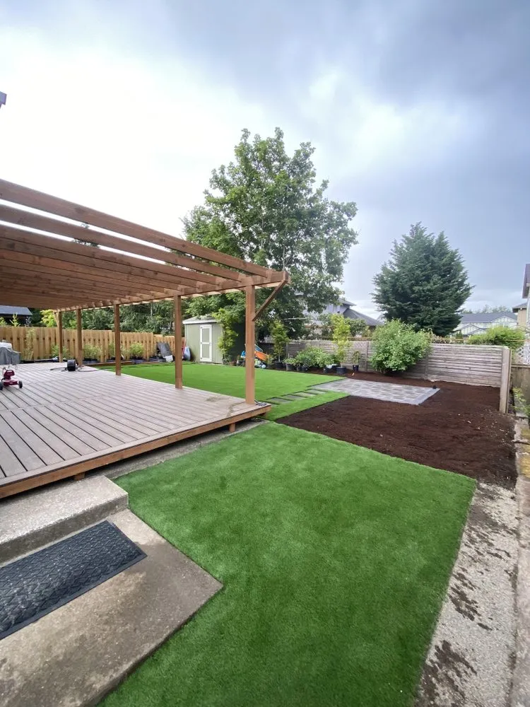 Professional outdoor landscaping with custom design across Clackamas, OR - Greencare Landscape Maintenance