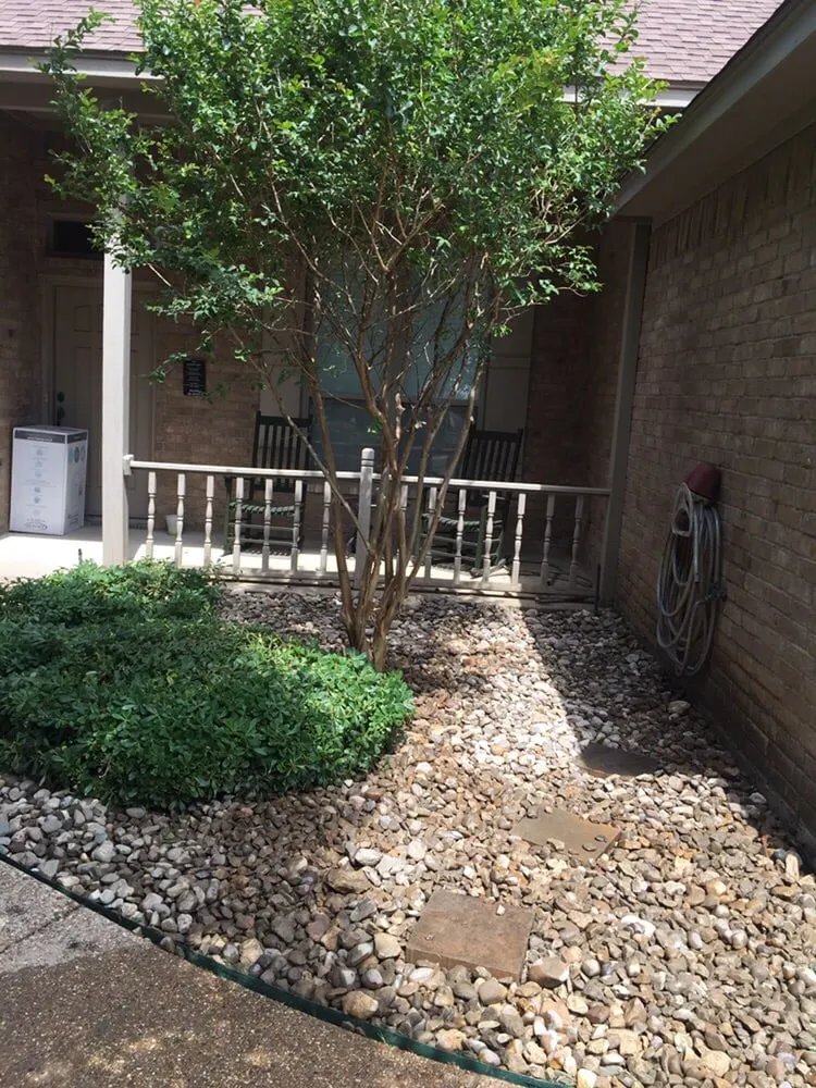 Local outdoor landscaping for homes in Crowley, TX by GreenCare Lawn and Landscape