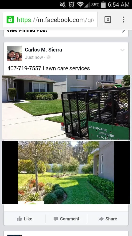 Local lawn mowing service in Winter Haven, FL by GreenCare Services