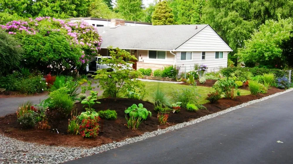 Professional garden landscaping for residential properties across Edmonds, WA - Greencliff Landscape Company