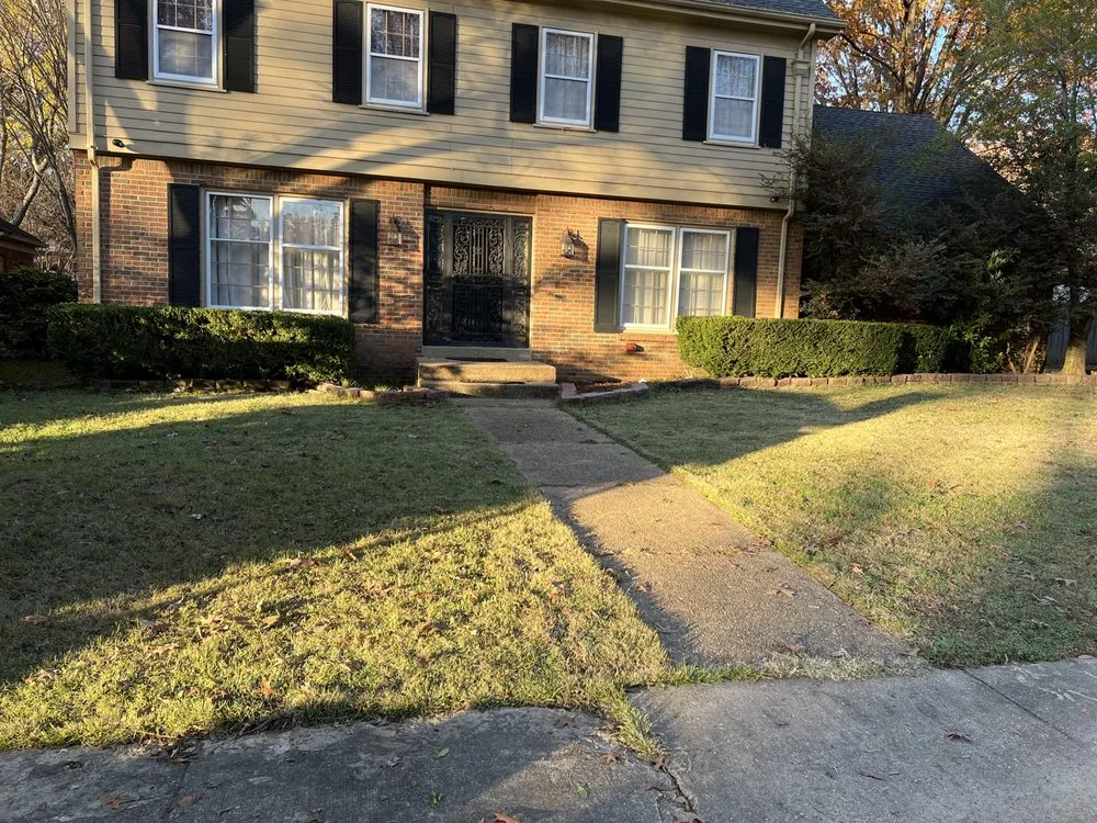 Professional residential landscaping for homes in Memphis, TN by GreenCore Lawn and Landscape Service