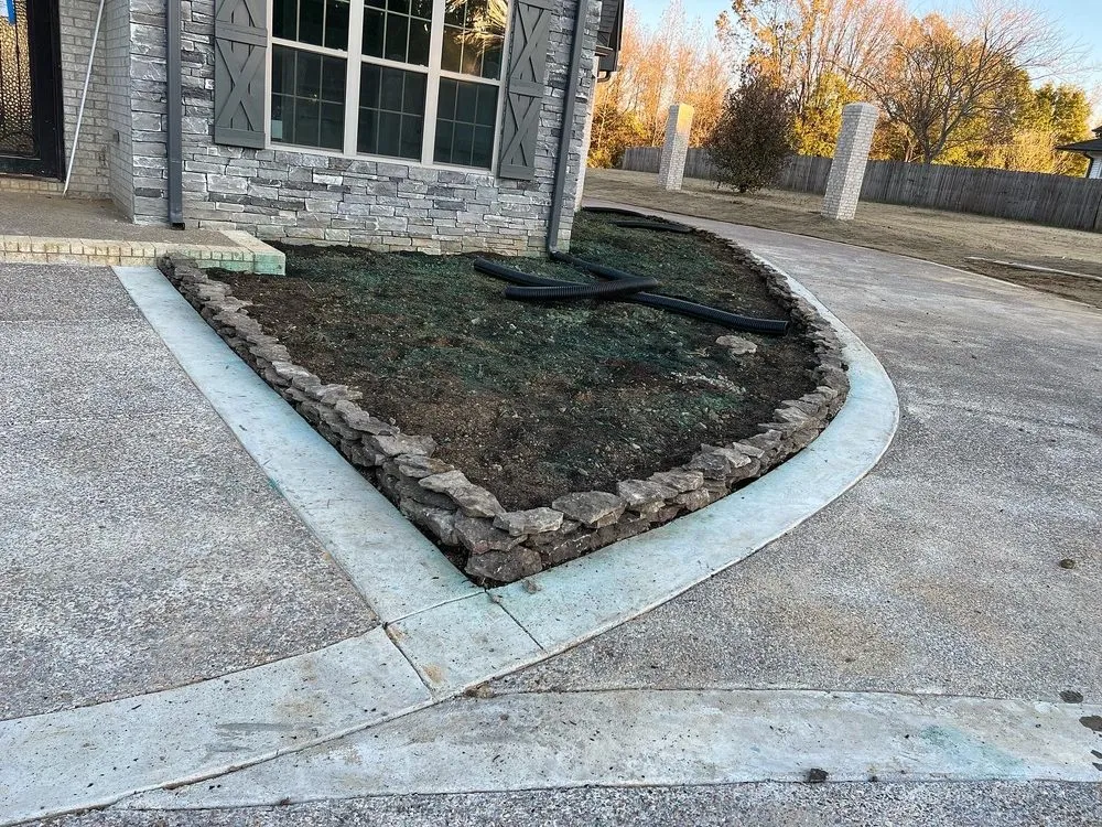 Professional outdoor landscaping for homes across Memphis, TN - GreenCore Lawn and Landscape Service