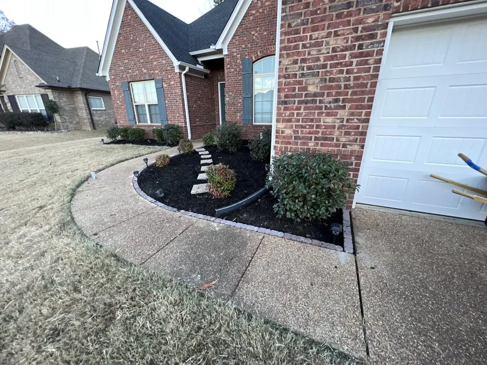Professional garden landscaping for year-round maintenance across Memphis, TN - GreenCore Lawn and Landscape Service