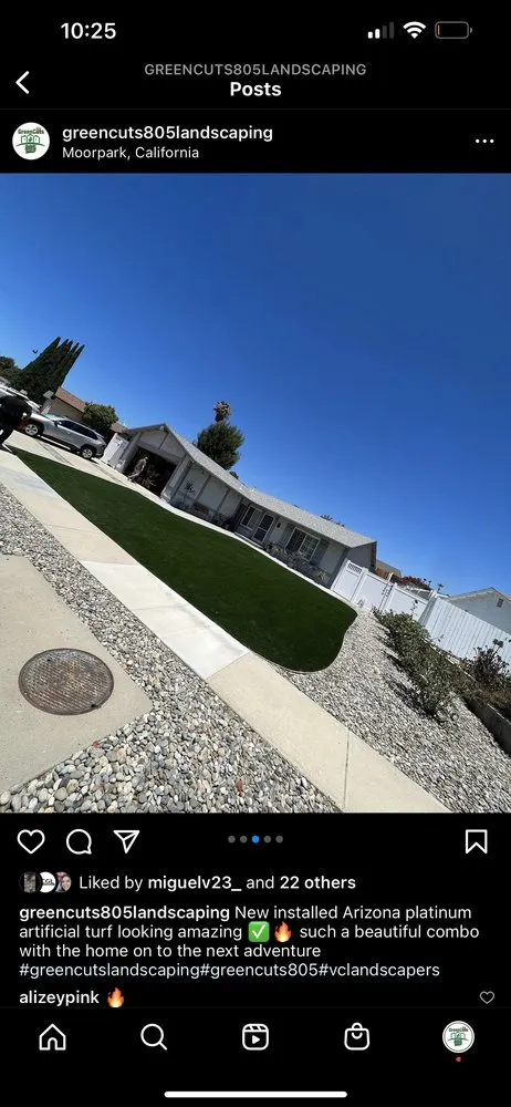 Professional landscape design for residential properties in Port Hueneme, CA by GreenCuts 805 Landscaping