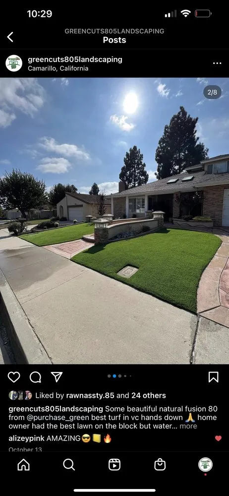 Top-rated lawn mowing service in Port Hueneme, CA - GreenCuts 805 Landscaping