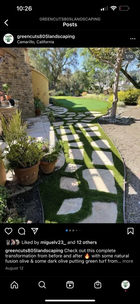 Custom landscape design for beautiful yards across Port Hueneme, CA - GreenCuts 805 Landscaping