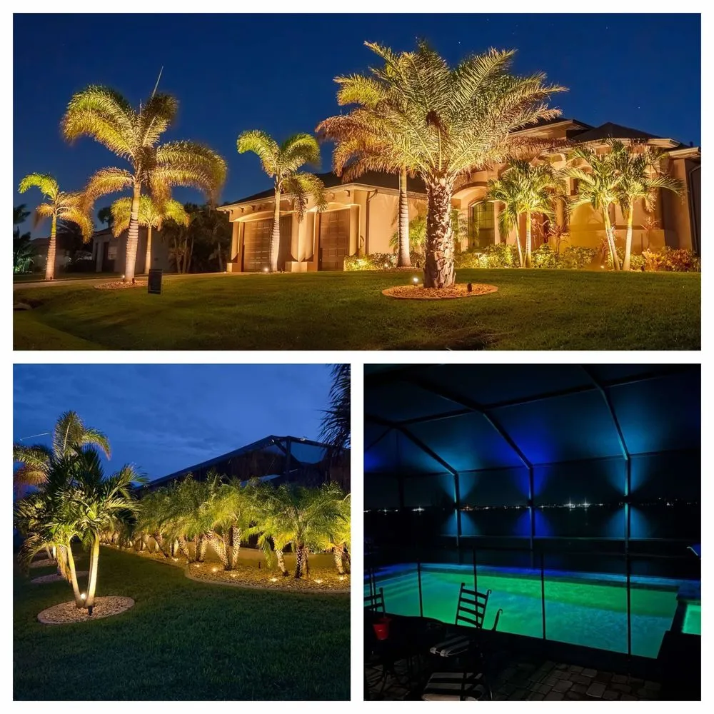 Reliable landscape installation for beautiful yards in Port Charlotte, FL by Greene Land & Light