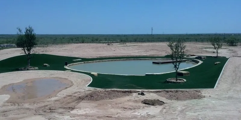 Affordable garden landscaping in Amarillo, TX by Greene Tree & Landscaping