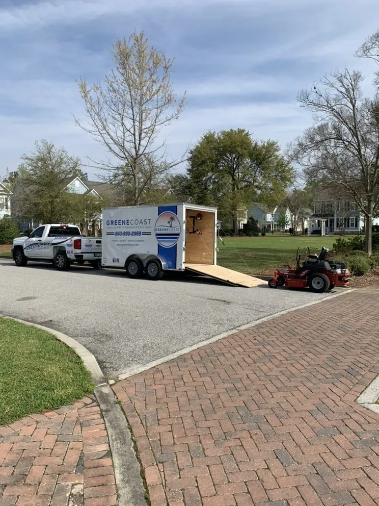 Professional lawn mowing service for beautiful yards in Summerville, SC by Greenecoast Lawn Management