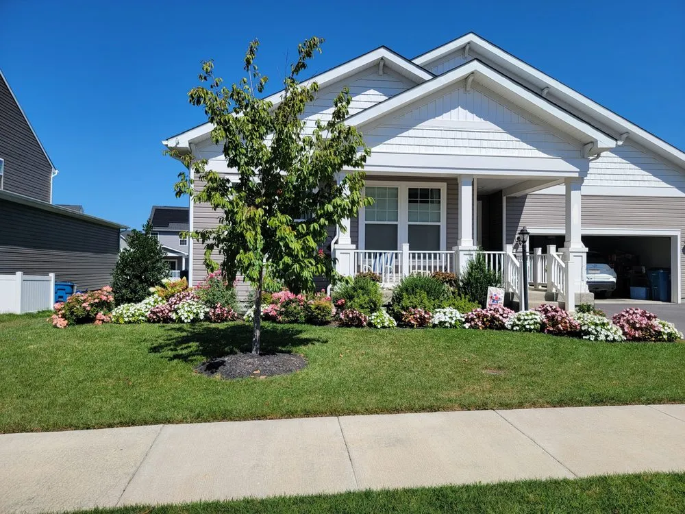 Professional garden landscaping for homes in Winchester, VA by GreenEdge Landscaping