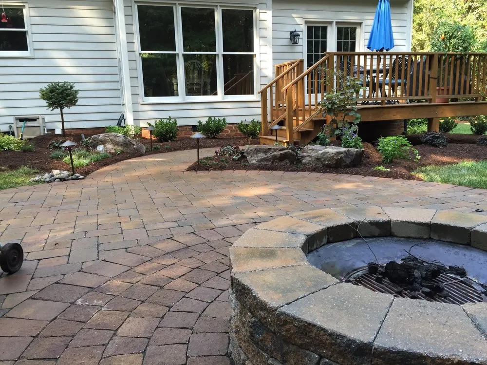 Professional lawn care service with custom design across Cary, NC - Greener Concepts Landscaping