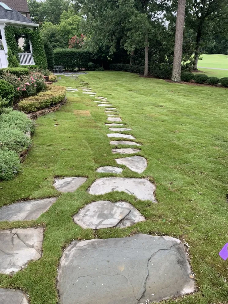 Top-rated residential landscaping with custom design in Cary, NC by Greener Concepts Landscaping