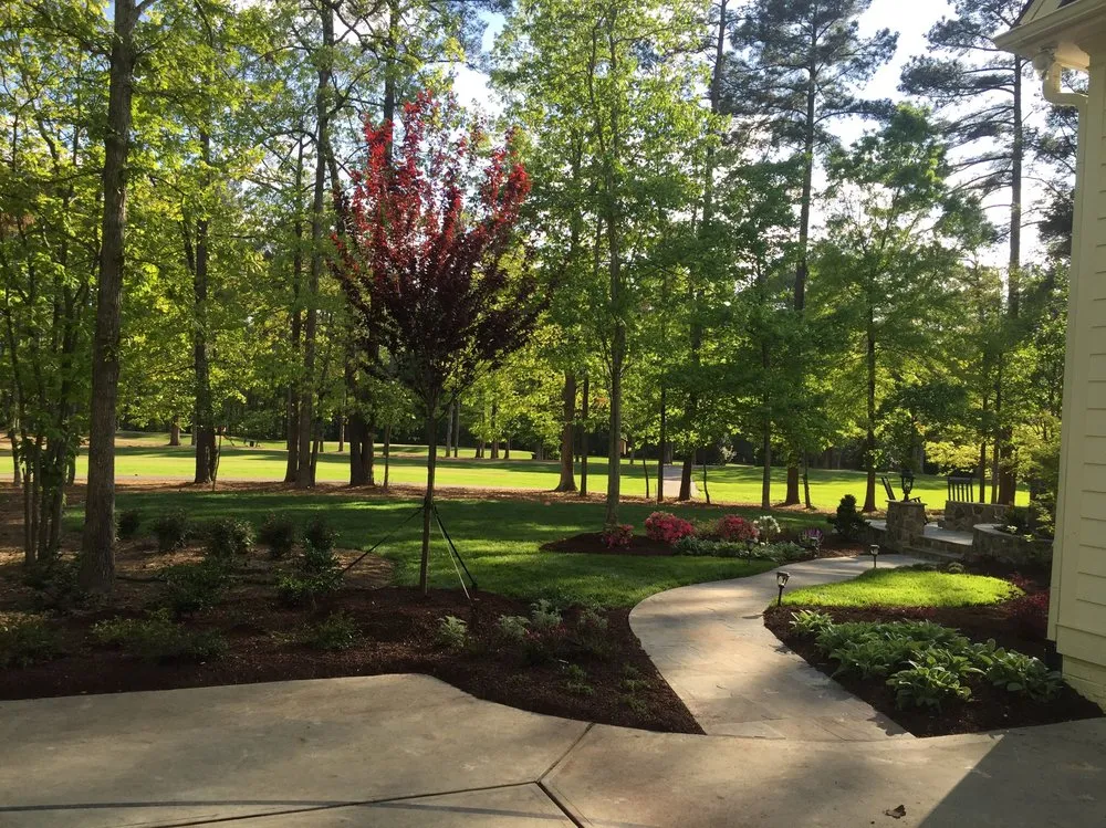 Affordable yard cleanup service with custom design across Cary, NC - Greener Concepts Landscaping