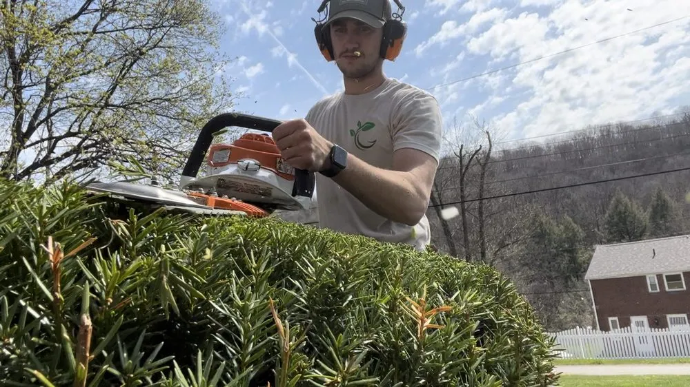 Professional yard maintenance in Ellwood City, PA by Greener Concepts Lawn Care Solutions