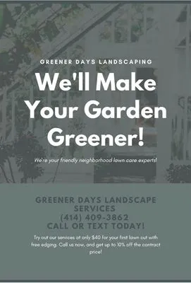 Greener Days Landscaping Logo
