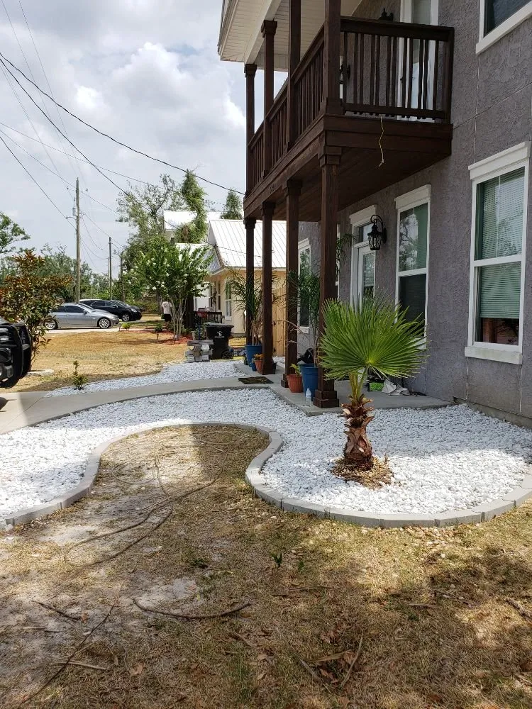 Affordable landscaping services with custom design in Panama City, FL by Greener Days Lawn Care and Gardening