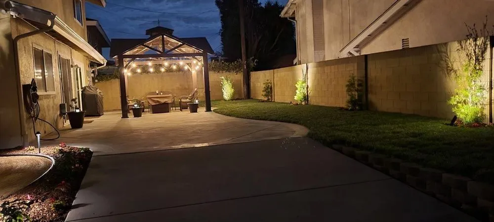 Custom residential landscaping in Huntington Beach, CA by Greener Gardens