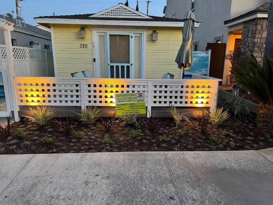 Affordable outdoor landscaping with custom design in Huntington Beach, CA by Greener Gardens