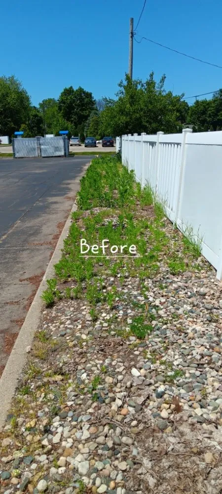 Custom garden landscaping in Michigan City, IN by Greener Grass & Landscapes