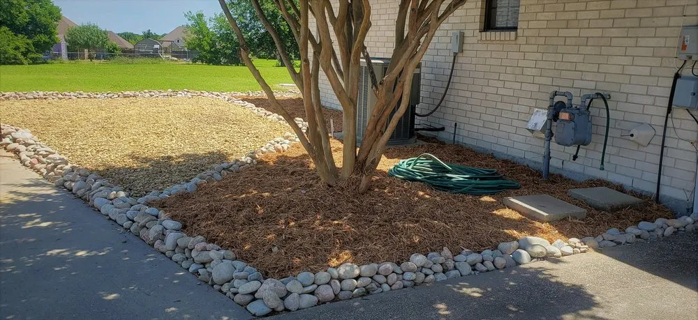 Affordable yard maintenance with custom design in Forney, TX by Greener Grass Landscaping & Irrigation