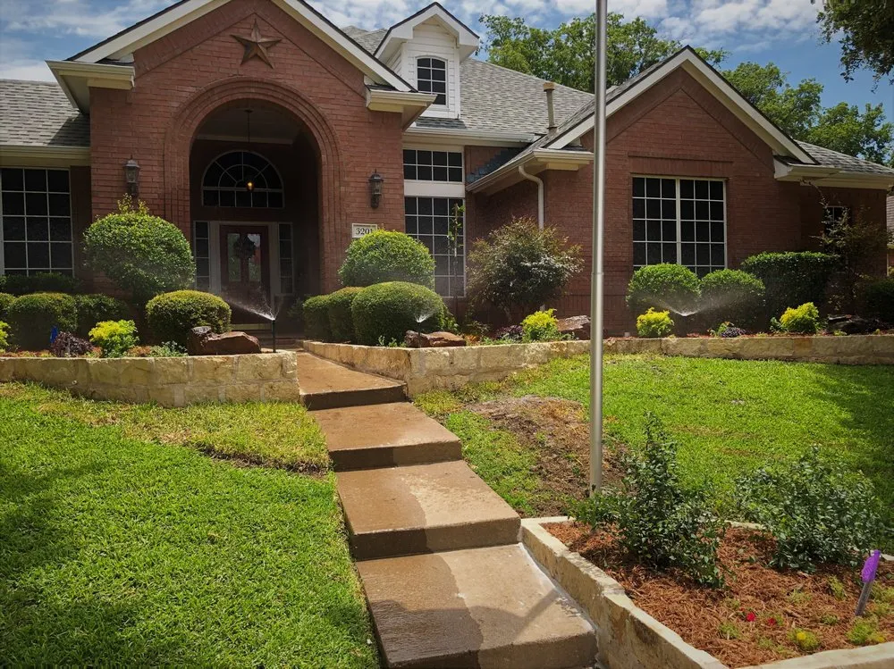 Top-rated landscape design experts serving Forney, TX - Greener Grass Landscaping & Irrigation