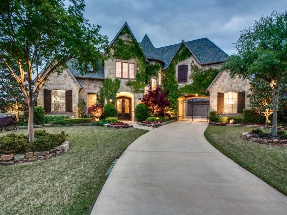 Local garden landscaping for year-round maintenance in Forney, TX by Greener Grass Landscaping & Irrigation