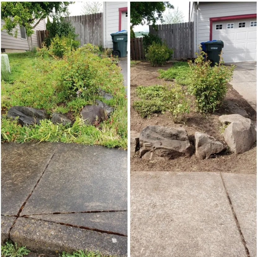 Professional yard maintenance with custom design in Salem, OR by Greener Grass Maintenance