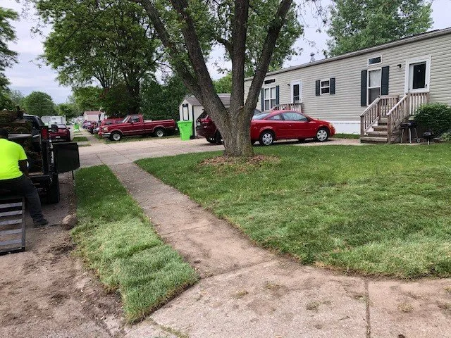 Custom garden landscaping for outdoor upgrades in Flat Rock, MI by Greener Lawns