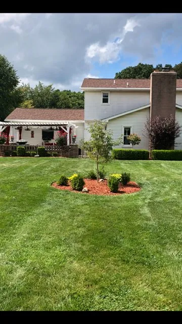 Professional yard maintenance for residential properties in Flat Rock, MI by Greener Lawns