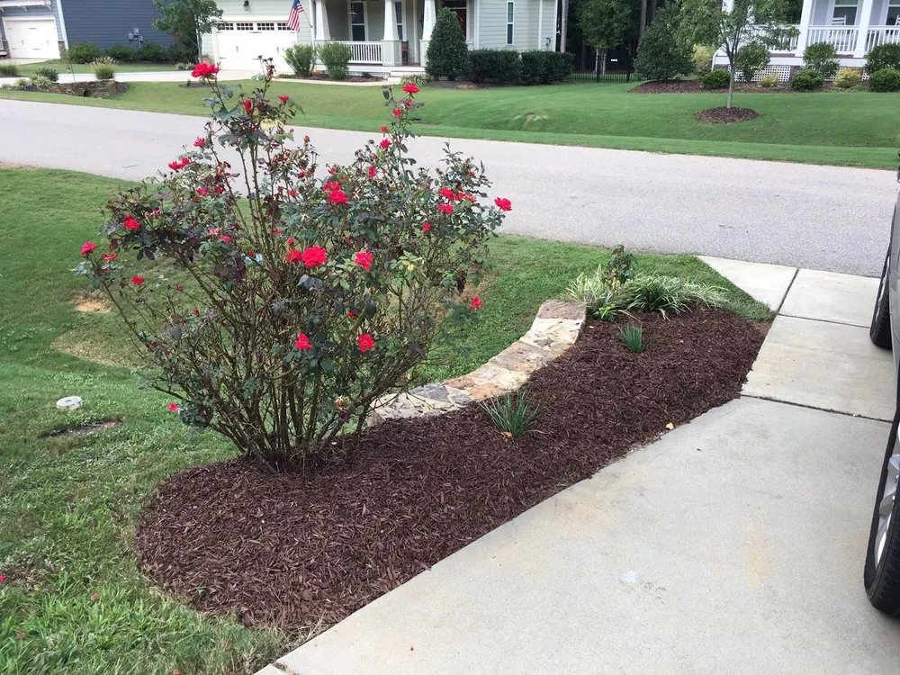 Top-rated outdoor landscaping for residential properties across Apex, NC - Greener Pastures Professional Lawn Care
