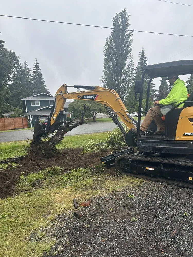 Custom residential landscaping for year-round maintenance in Marysville, WA by Greener Side Landscaping
