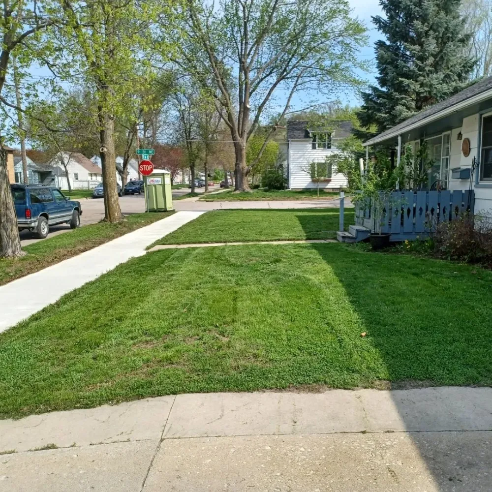 Professional garden landscaping for year-round maintenance in Rochester, MN by Greener View Services