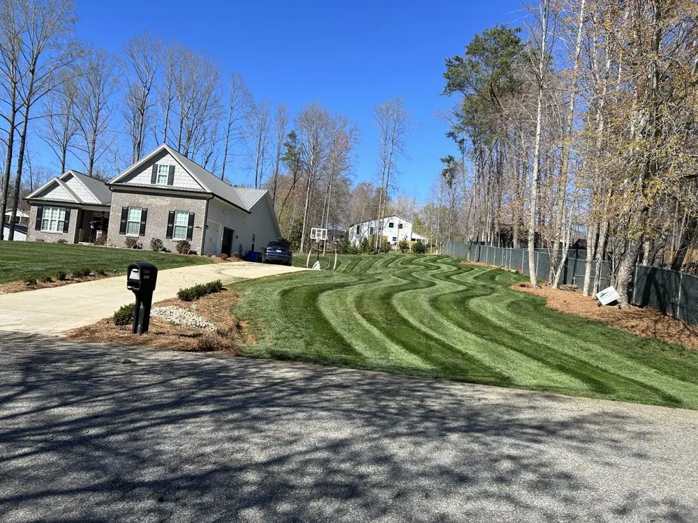 Professional landscape installation in Kernersville, NC - Greenerside Landscaping
