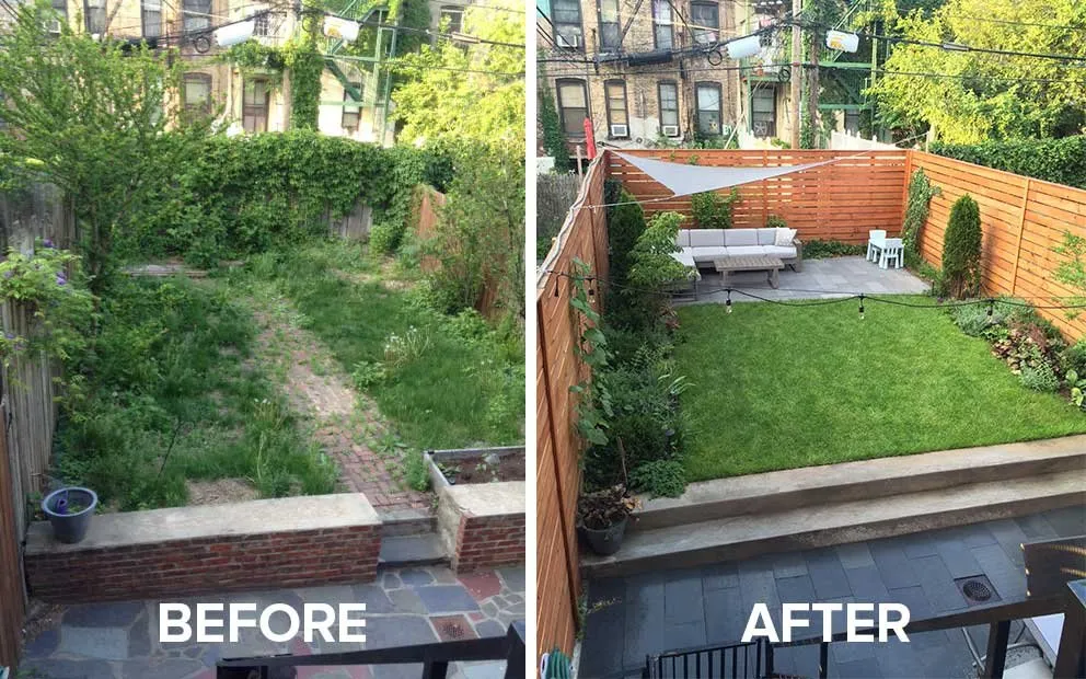 Top-rated yard cleanup service in Brooklyn, NY by Greenery NYC