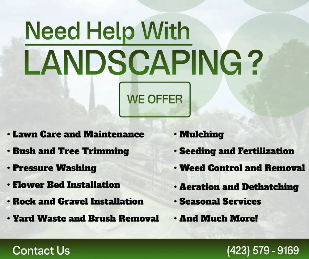 Professional landscaping services for residential properties in Greeneville, TN by Greenewood Lawn Care and Landscaping