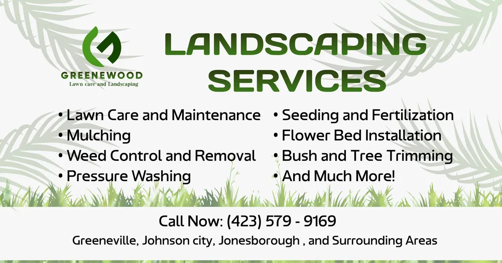 Professional landscape design for homes across Greeneville, TN - Greenewood Lawn Care and Landscaping