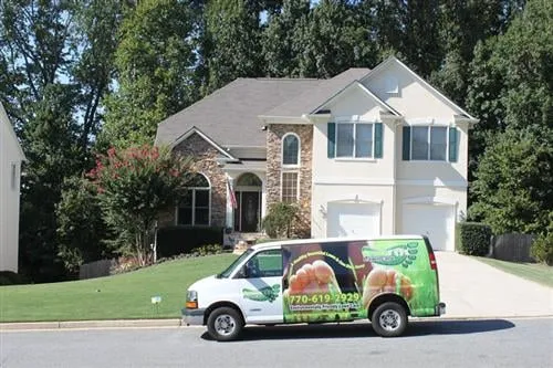 Trusted yard cleanup service in Alpharetta, GA by Greenfeet Lawn Care