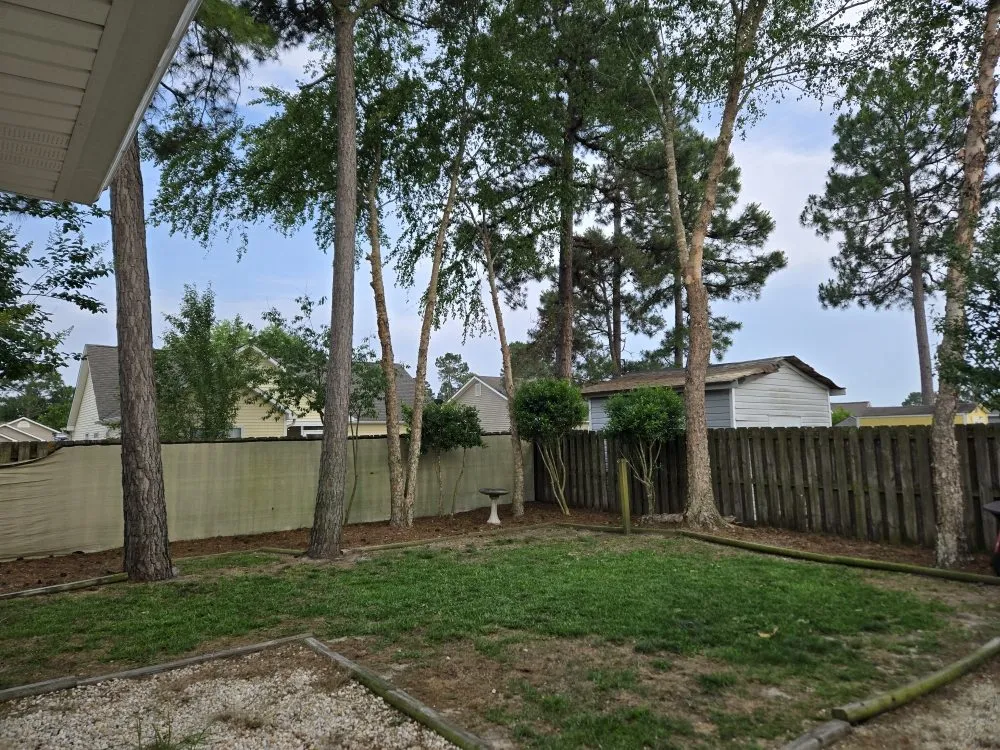 Custom garden landscaping in Wilmington, NC - Greenfield Property Management