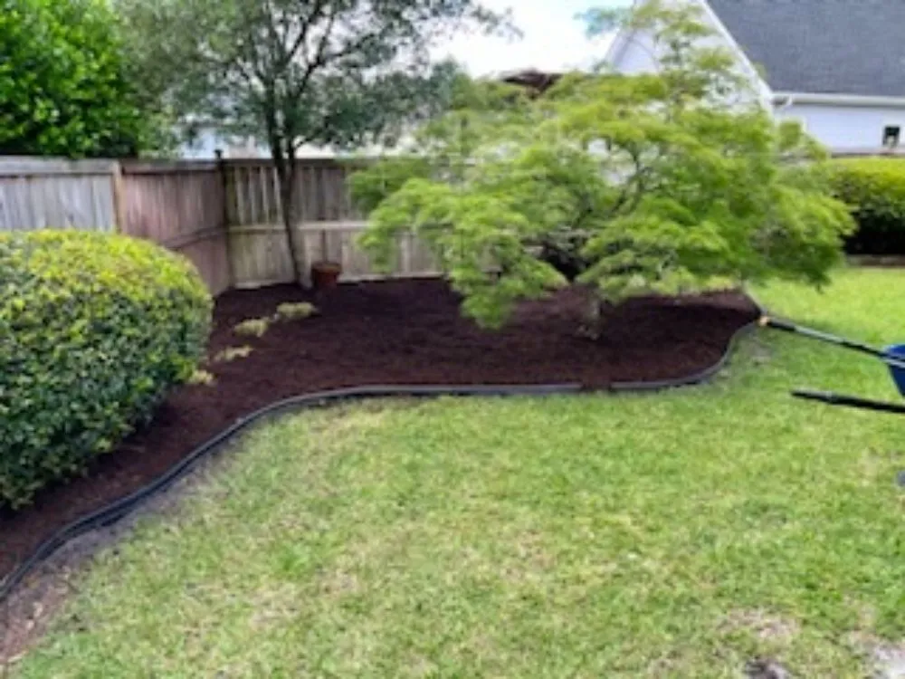 Reliable garden landscaping for beautiful yards in Wilmington, NC by Greenfield Property Management