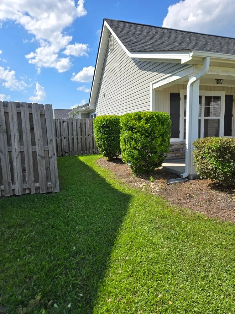 Professional outdoor landscaping in Wilmington, NC - Greenfield Property Management