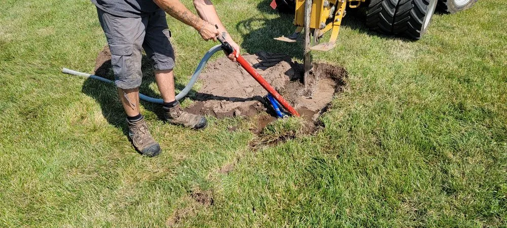 Professional landscaping services in Becker, MN by Greenfields Irrigation