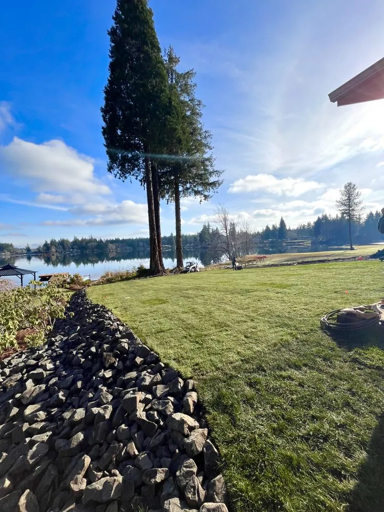 Affordable lawn mowing service for year-round maintenance in Shelton, WA by Greenfields Landscape