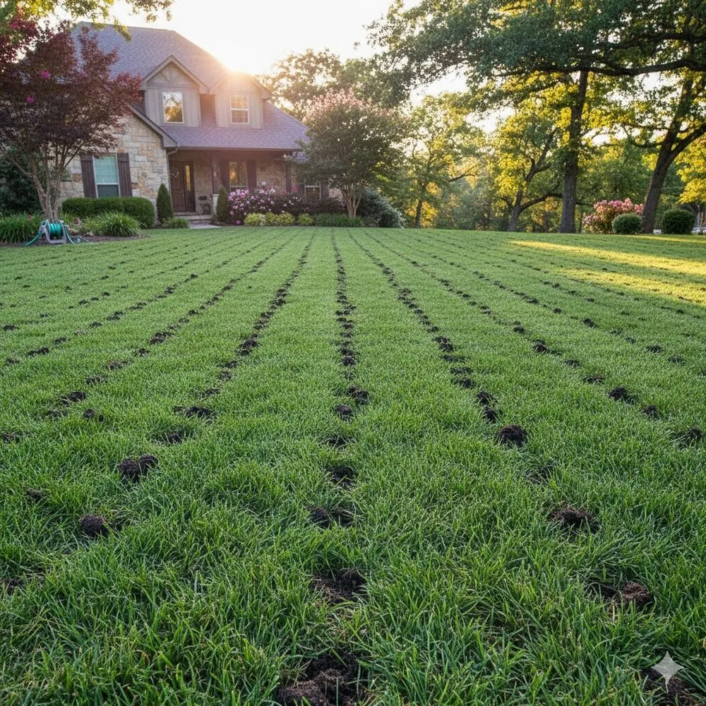 Local yard maintenance near you in Lemont, IL by GreenFlow Aeration