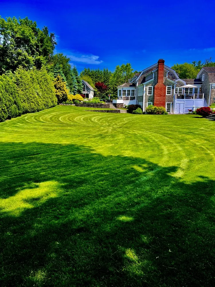 Local landscape installation in Bridgewater, MA by Greenform Landscape