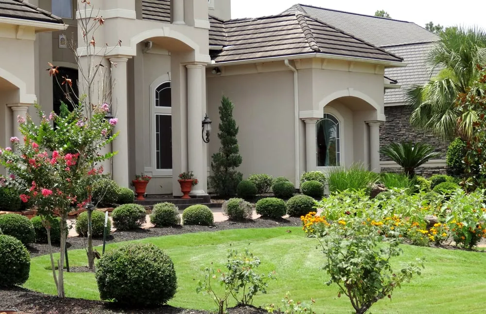 Local landscaping services near you in The Woodlands, TX by GreenGate Turf & Pest