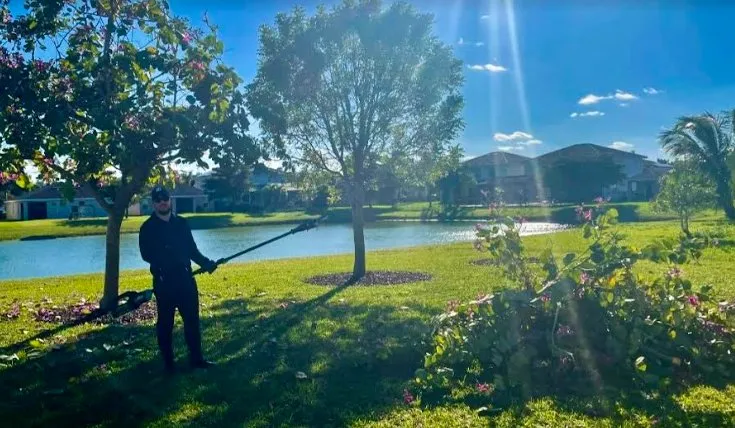 Reliable garden landscaping for residential properties in Fort Myers, FL by GreenGo Services