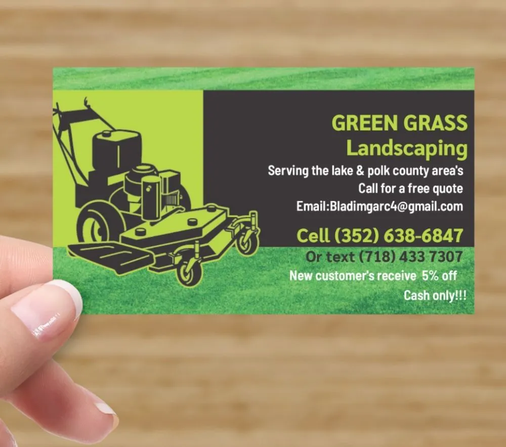 Custom lawn mowing service in Clermont, FL by Greengrass landscaping