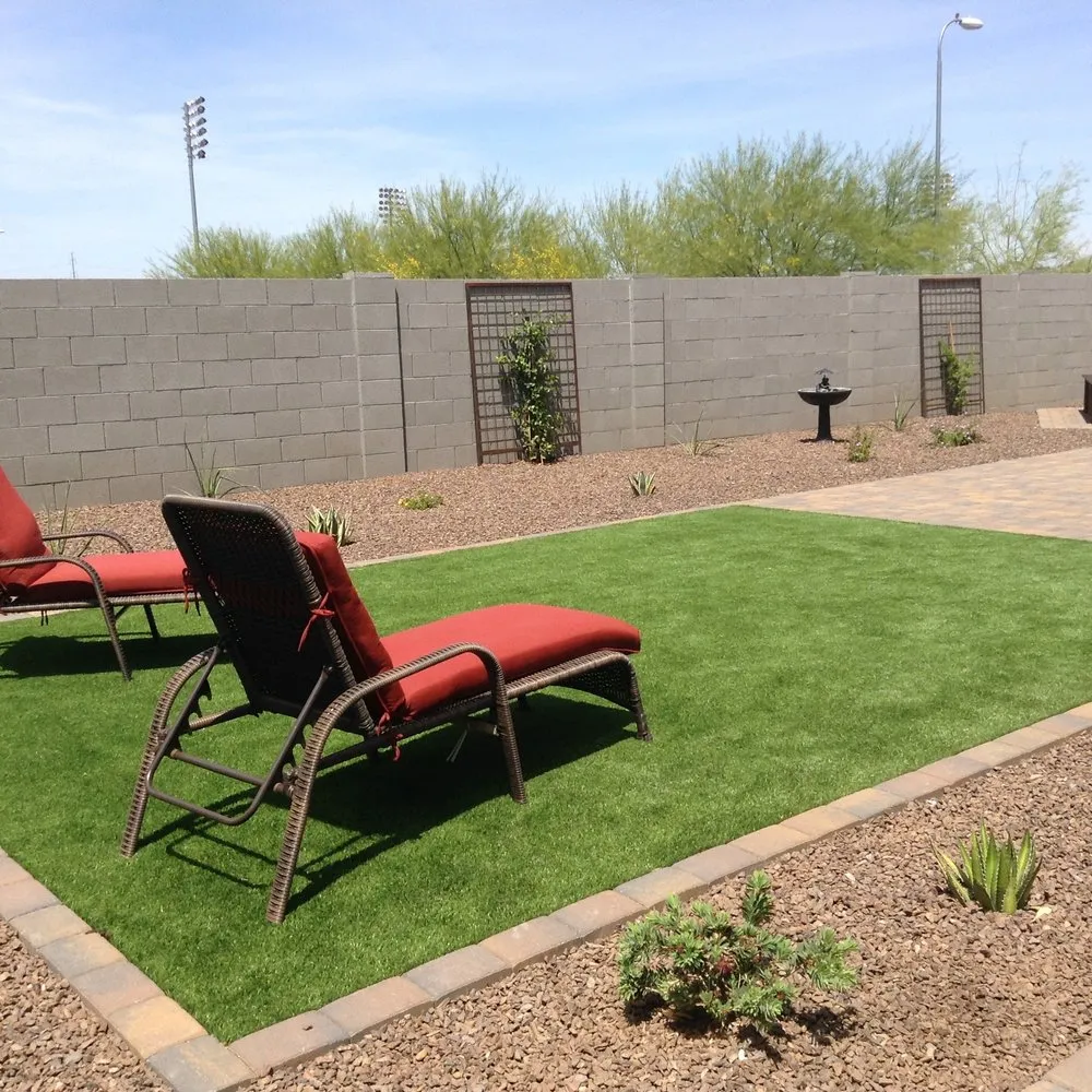 Trusted landscape design for beautiful yards in Tempe, AZ by Greenheart Landscapes