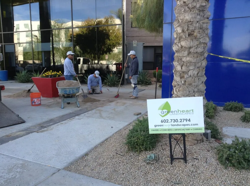 Affordable yard cleanup service in Tempe, AZ by Greenheart Landscapes