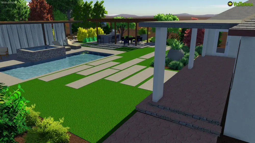 Custom yard maintenance experts serving El Dorado Hills, CA - Greenheart Landscaping